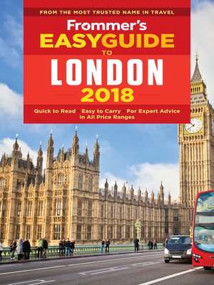 cover image of Frommer's EasyGuide to London 2018